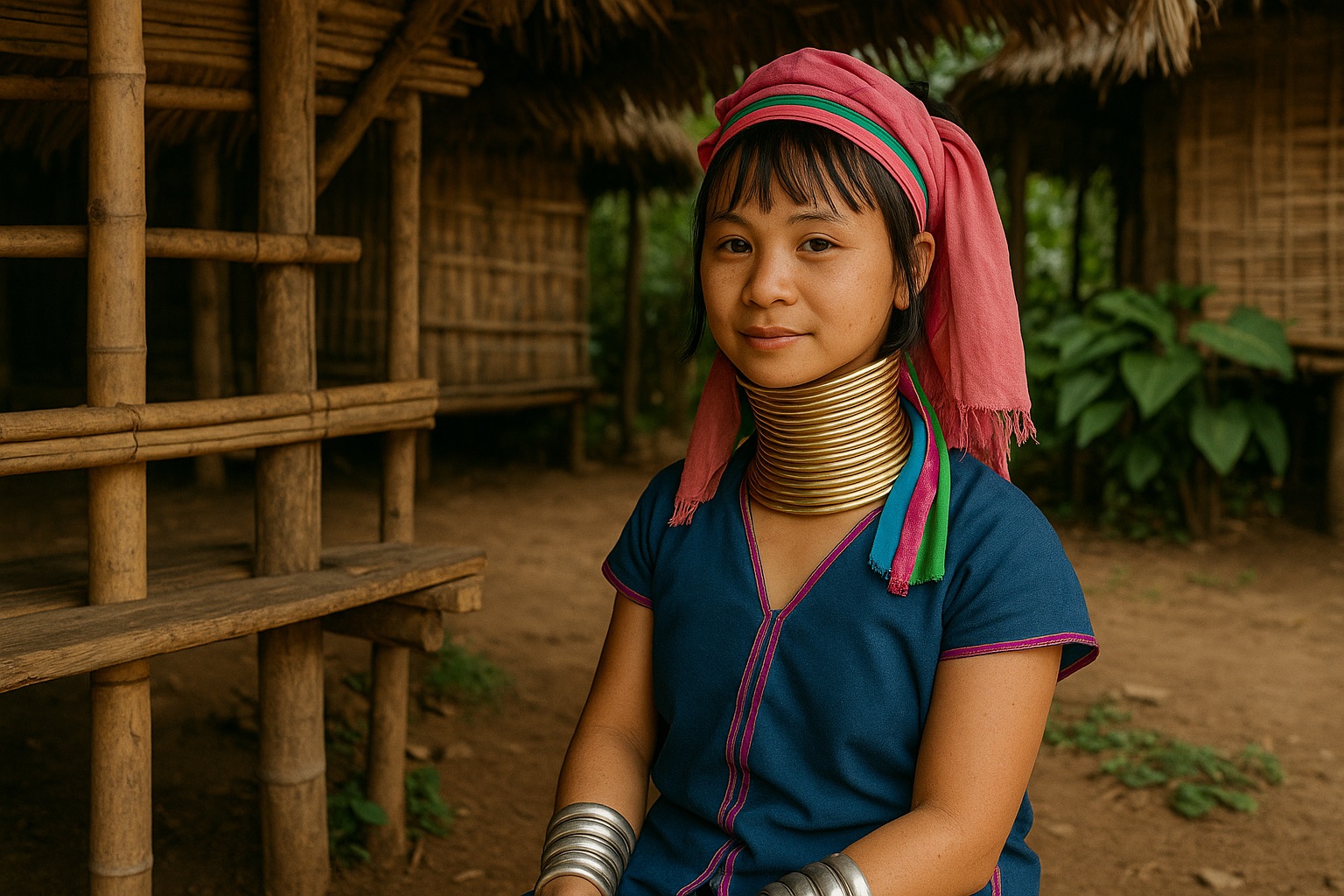 Long Neck Karen Tribe Village