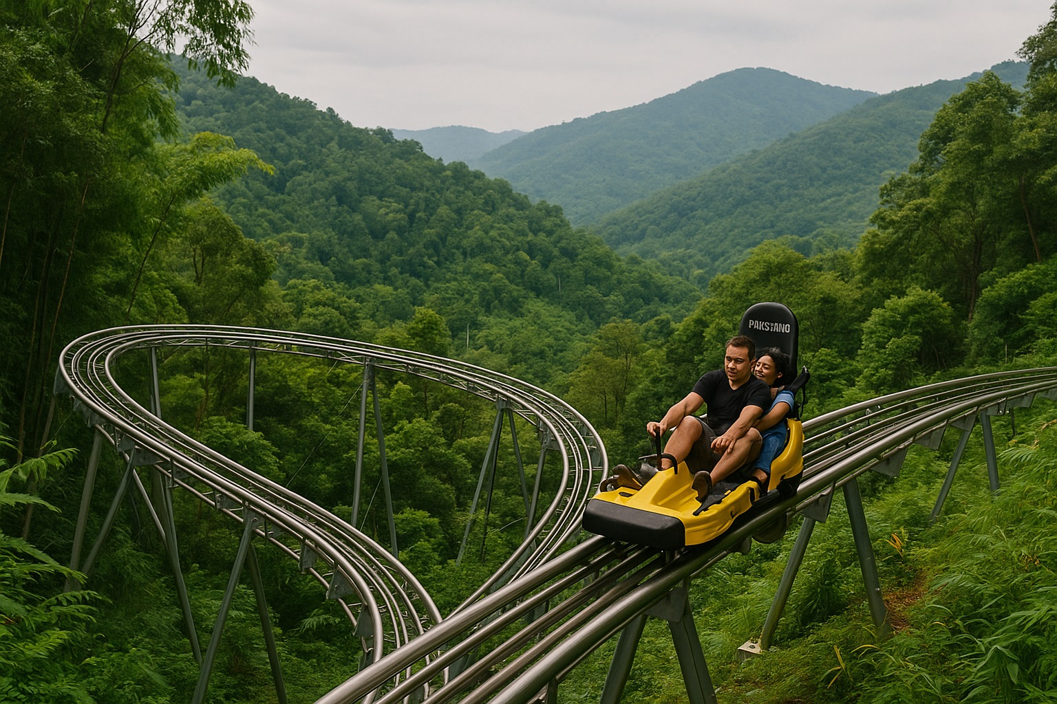 Roller Coaster Zipline