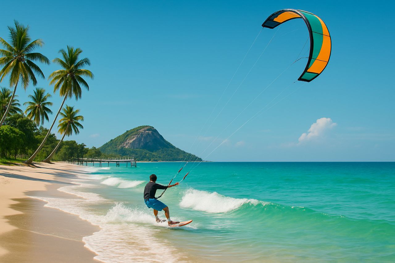 Water Sports on the Beach